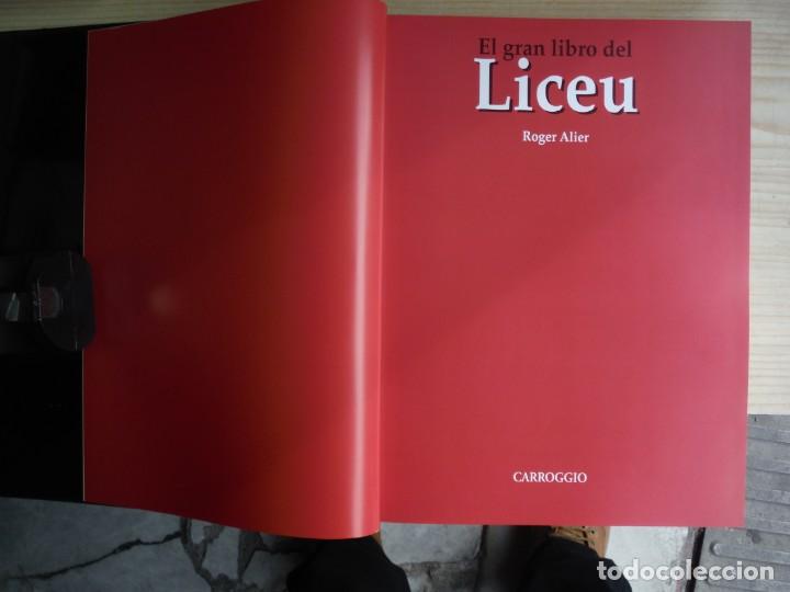Libros de segunda mano: ALIER, Roger. - EL GRAN LIBRO DEL LICEU - Foto 1