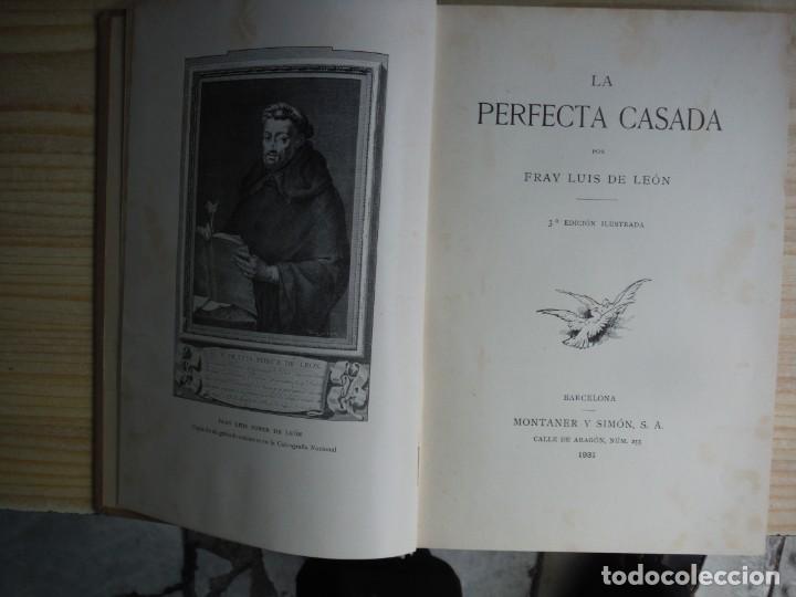 Libros de segunda mano: DE LEON, Fray Luis - LA PERFECTA CASADA - Foto 1