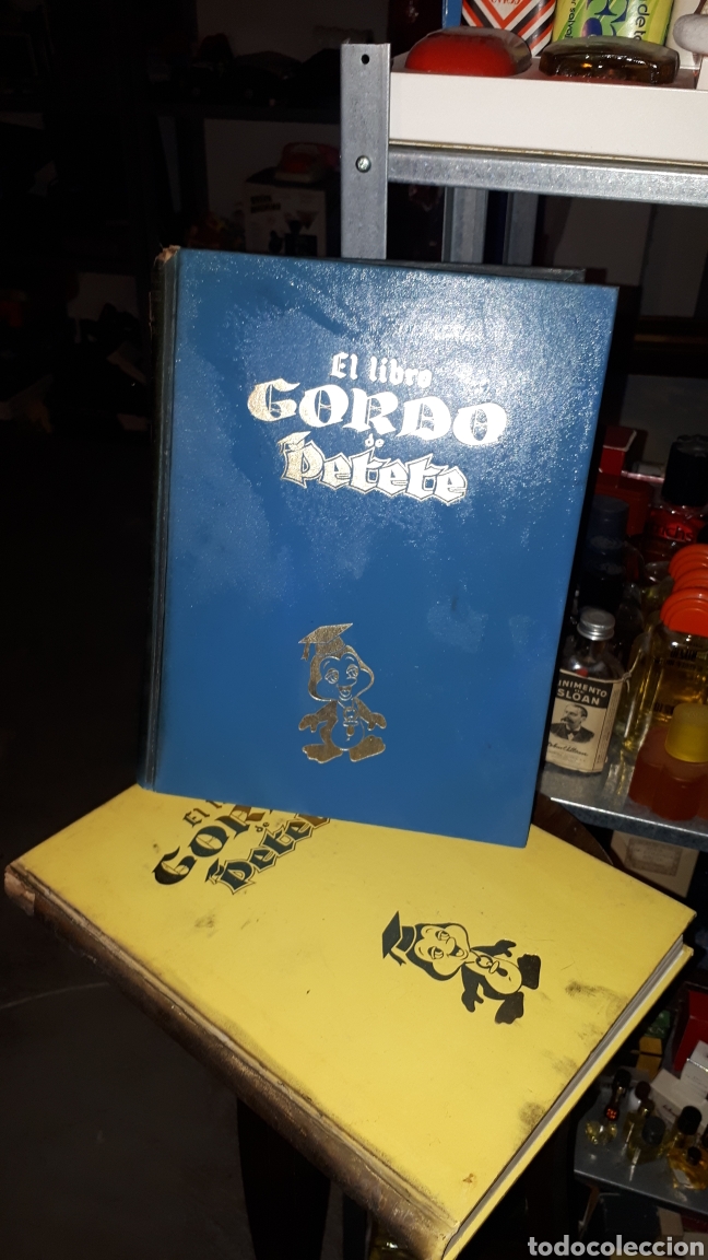 Libros de segunda mano: TOMO AMARILLO Y TOMO AZUL EL LIBRO GORDO DE PETETE