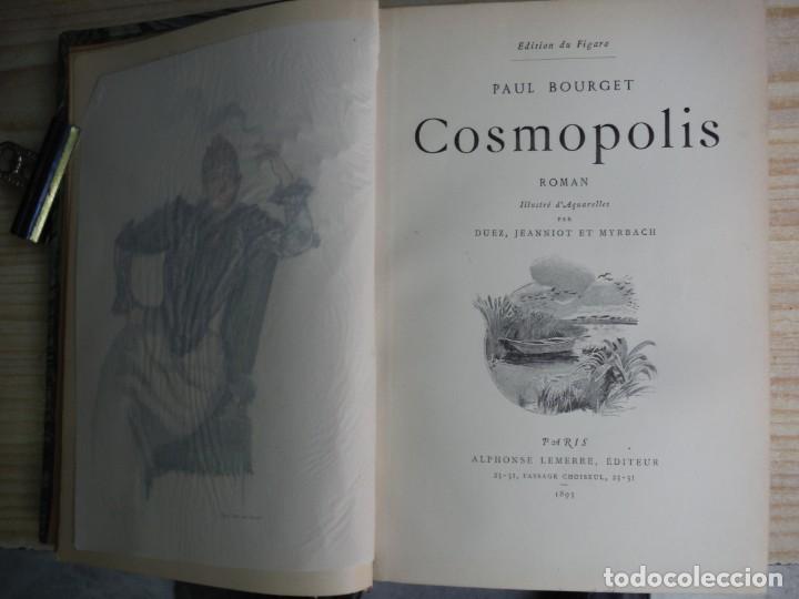 Libros de segunda mano: BOURGEt, Paul - COSMOPOLIS. ROMAN - Foto 1