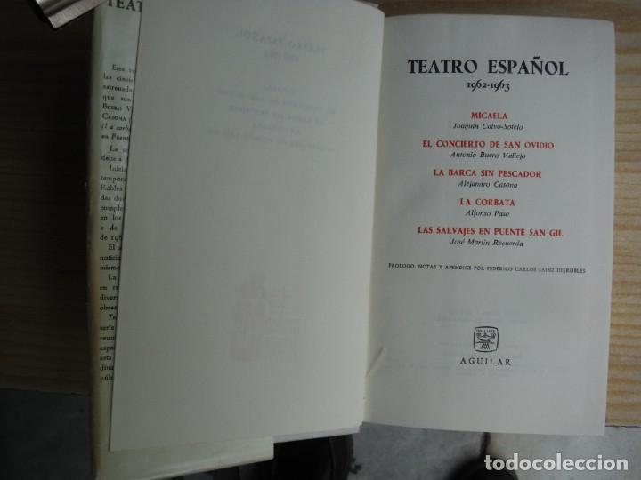 Libros de segunda mano: TEATRO ESPA&Ntilde;OL - TEATRO ESPA&Ntilde;OL 1962-63 - Foto 2