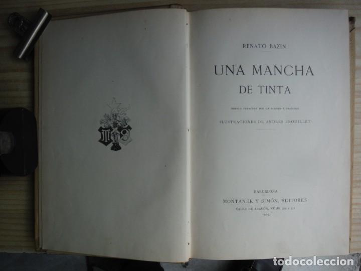 Libros de segunda mano: BAZIN, Renato - UNA MANCHA DE TINTA - Foto 1