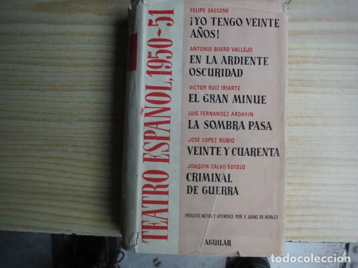 Libros de segunda mano: TEATRO ESPA&Ntilde;OL - TEATRO ESPA&Ntilde;OL 1950-51 - Foto 3