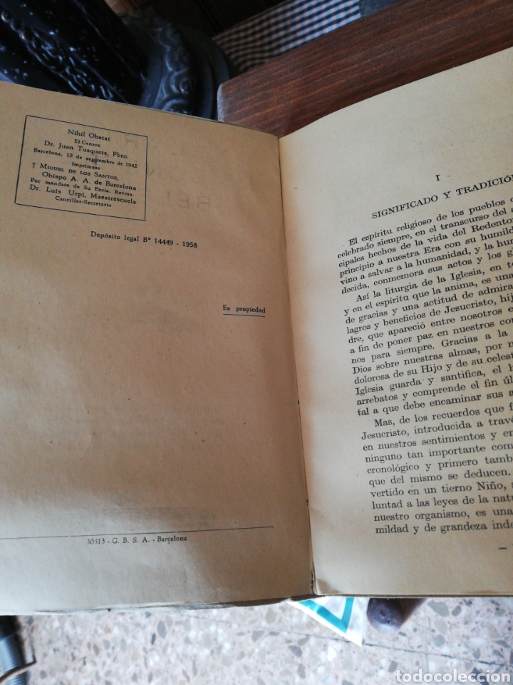 Libros de segunda mano: El Arte de Construir Belenes, 12 ptas, 1958 - Foto 2