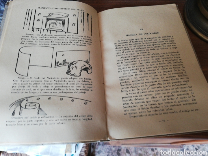 Libros de segunda mano: El Arte de Construir Belenes, 12 ptas, 1958 - Foto 3