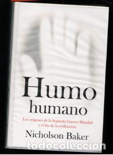 Libros de segunda mano: Humo humano, Nicholson Baker - Foto 1