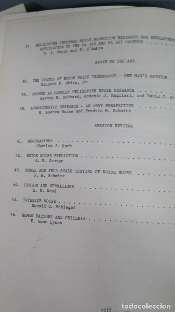 Libros de segunda mano: HELICOPTER ACOUSTICS. NASA. 1978. 2 TOMOS - Foto 5