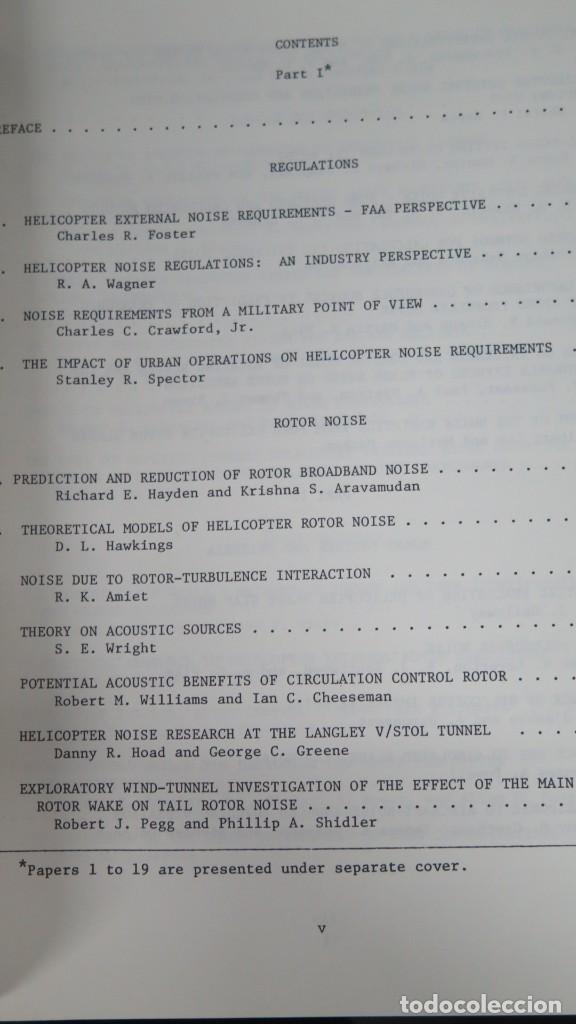 Libros de segunda mano: HELICOPTER ACOUSTICS. NASA. 1978. 2 TOMOS - Foto 6