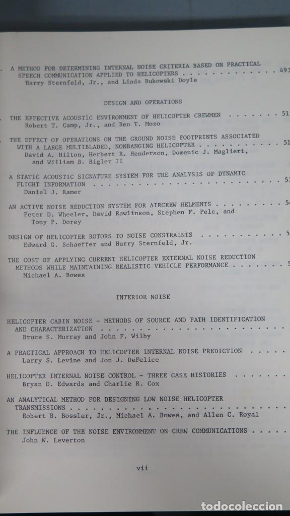 Libros de segunda mano: HELICOPTER ACOUSTICS. NASA. 1978. 2 TOMOS - Foto 8