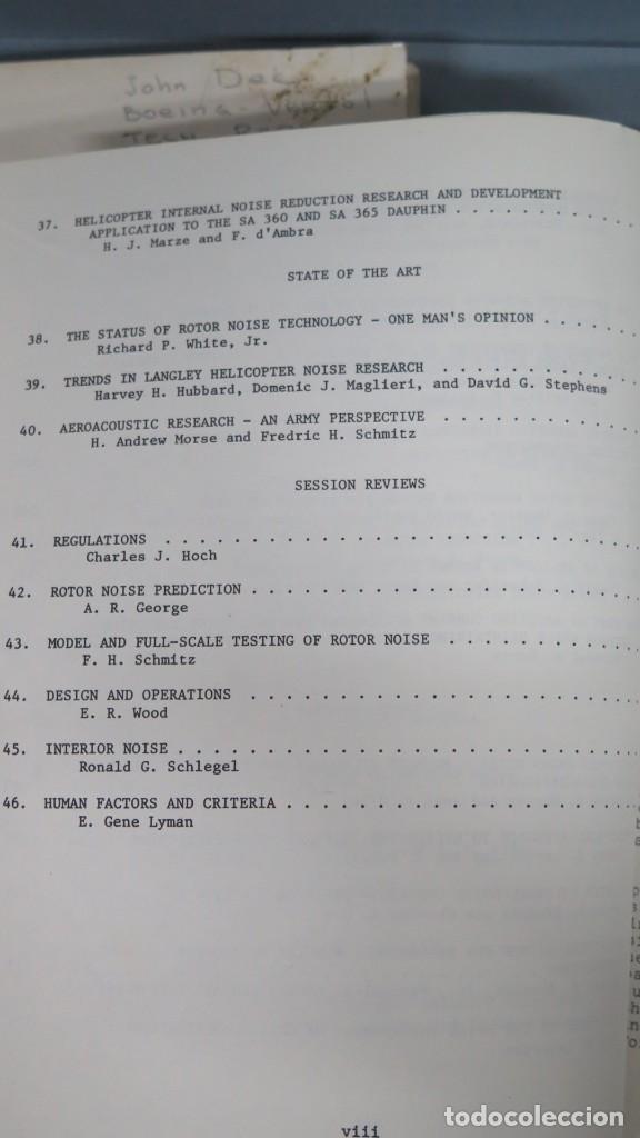 Libros de segunda mano: HELICOPTER ACOUSTICS. NASA. 1978. 2 TOMOS - Foto 9