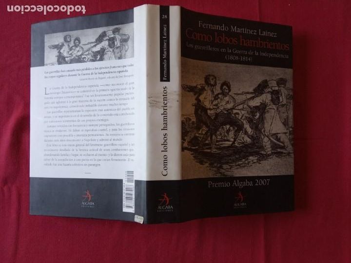 Libros de segunda mano: COMO LOBOS HAMBRIENTOS. Fernando Mart&iacute;nez La&iacute;nez. - Foto 2