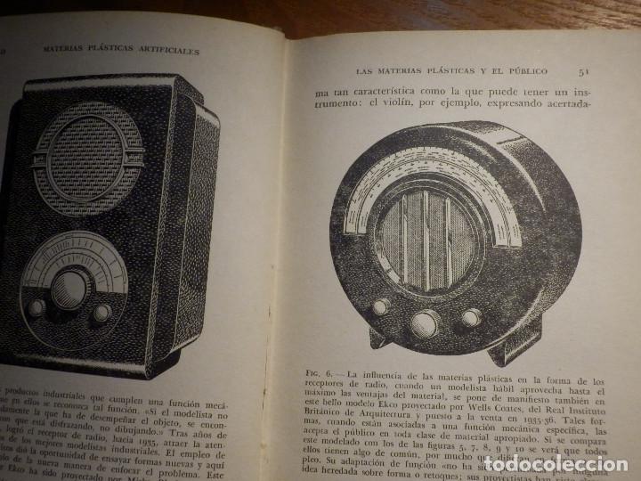 Libros de segunda mano: Las materias plásticas artificiales y su modelado industrial - John Gloac -Joaquín Gil Editores 1945 - Foto 4 - 193552662