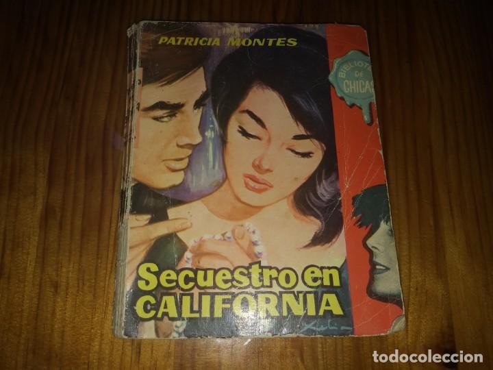 Libros de segunda mano: Libro novela Patricia Montes SECUESTRO EN CALIFORNIA