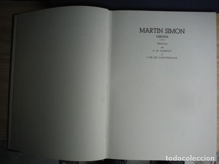 Libros de segunda mano: CAMPOY, A.M. y CASTRESANA, Luis de. - MARTIN SIMON. DIBUJOS - Foto 1