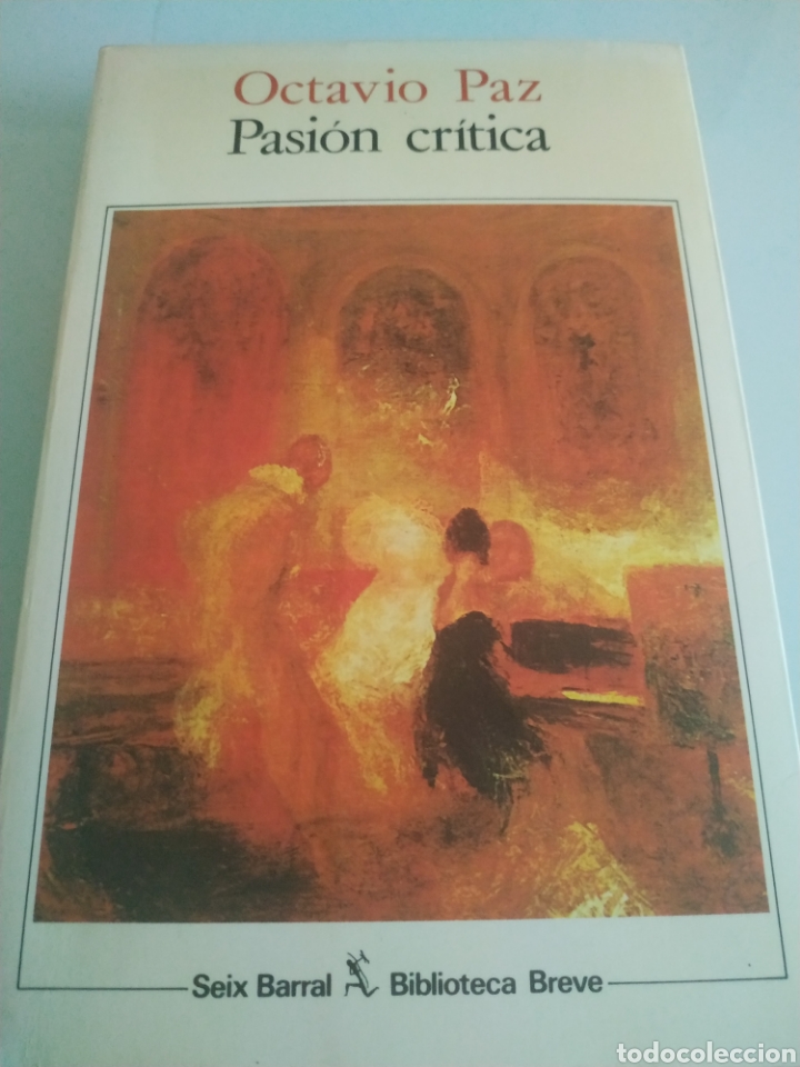 Libros de segunda mano: Pasi&oacute;n cr&iacute;tica Octavio Paz primera edici&oacute;n - Foto 1