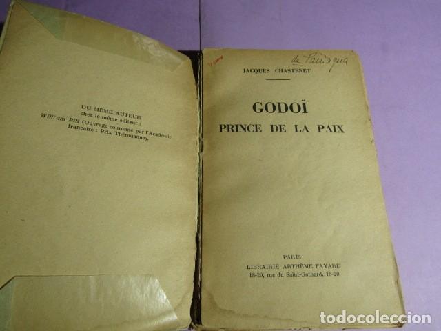 Libros de segunda mano: GODO&Iuml; PRINCE DE LA PAIX; CHASTENET Jacques - Foto 3