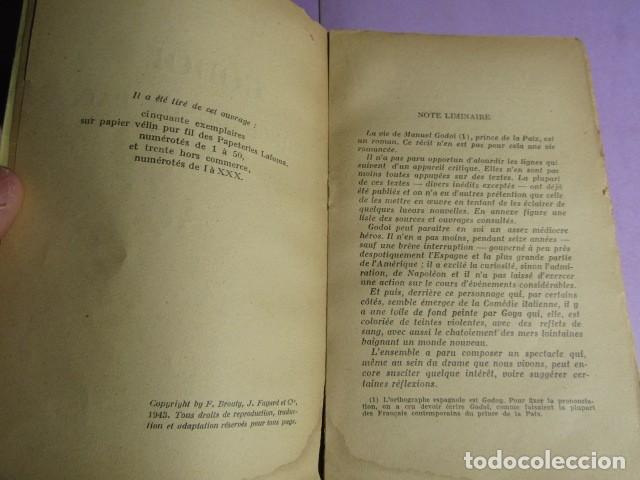 Libros de segunda mano: GODO&Iuml; PRINCE DE LA PAIX; CHASTENET Jacques - Foto 4