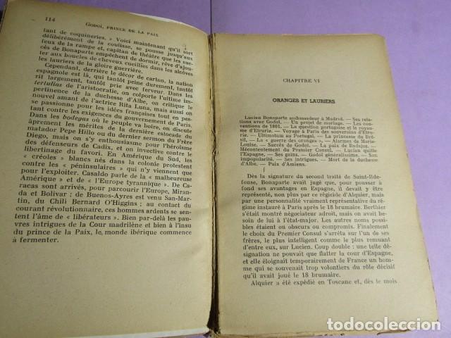 Libros de segunda mano: GODO&Iuml; PRINCE DE LA PAIX; CHASTENET Jacques - Foto 5