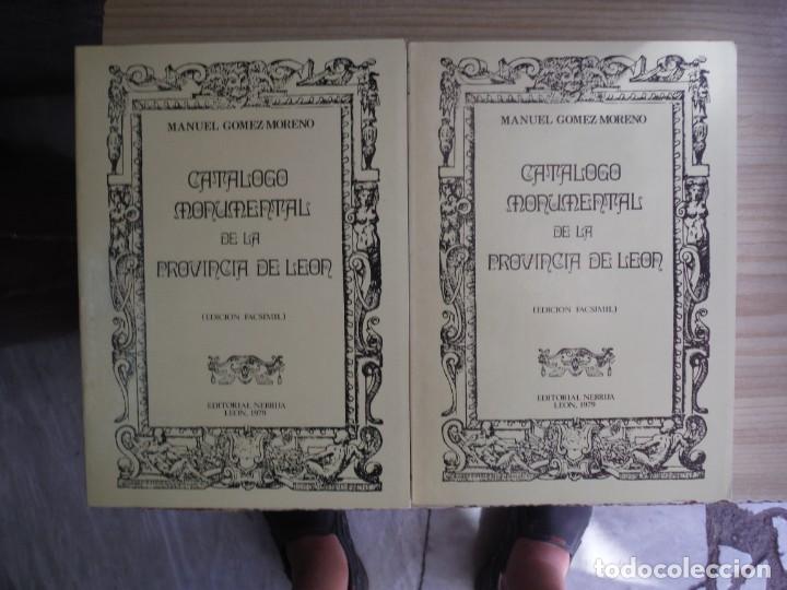 Libros de segunda mano: GOMEZ MORENO, Manuel. - CATALOGO MONUMENTAL DE LA PROVINCIA DE LEON - Foto 2