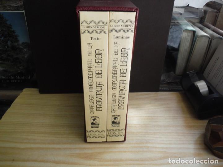 Libros de segunda mano: GOMEZ MORENO, Manuel. - CATALOGO MONUMENTAL DE LA PROVINCIA DE LEON - Foto 3