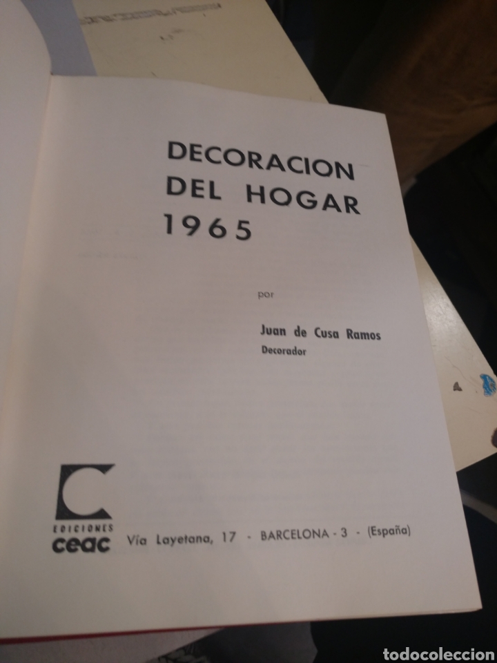 Libros de segunda mano: DECORACI&Oacute;N DEL HOGAR 1965 - Foto 2