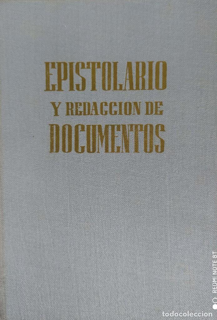 Libros de segunda mano: Epistolario y Redacci&oacute;n de documentos - Antonio de Armenteras - Foto 1