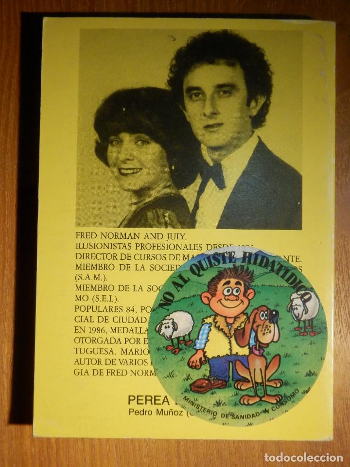 Libros de segunda mano: Juegos de Magia - Fred Norman - Perea Ediciones 1989 - - Foto 3