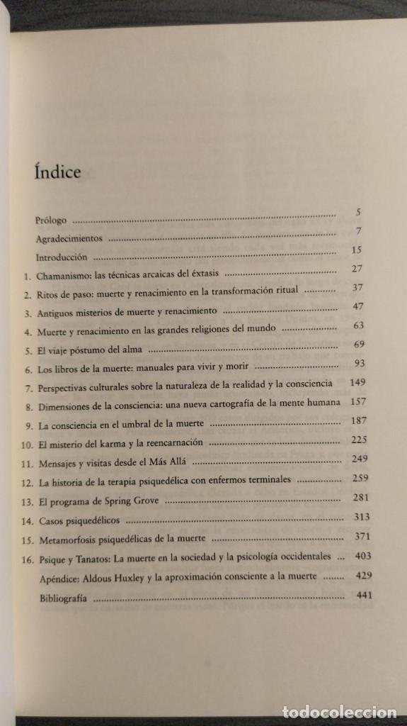 Libros de segunda mano: EL VIAJE DEFINITIVO STANISLAV GROF - Foto 2