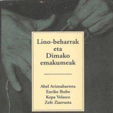 Libros de segunda mano: LINO-BEHARRAK ETA DIMAKO EMAKUMEAK. LOS TRABAJOS DEL LINO Y LAS MUJERES DE DIMA. BIZKAIA. EN EUSKARA. Lote 193770878