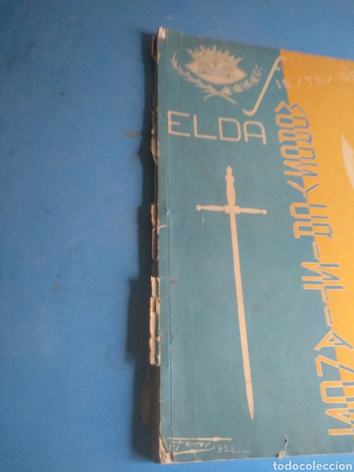 Libros de segunda mano: Libro de fiestas, Moros y Cristianos ELDA A&ntilde;o 1952 - Foto 2