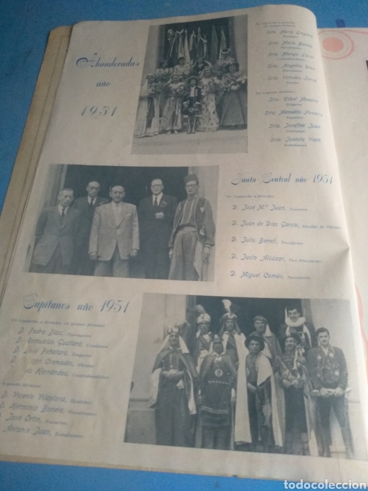 Libros de segunda mano: Libro de fiestas, Moros y Cristianos ELDA A&ntilde;o 1952 - Foto 6