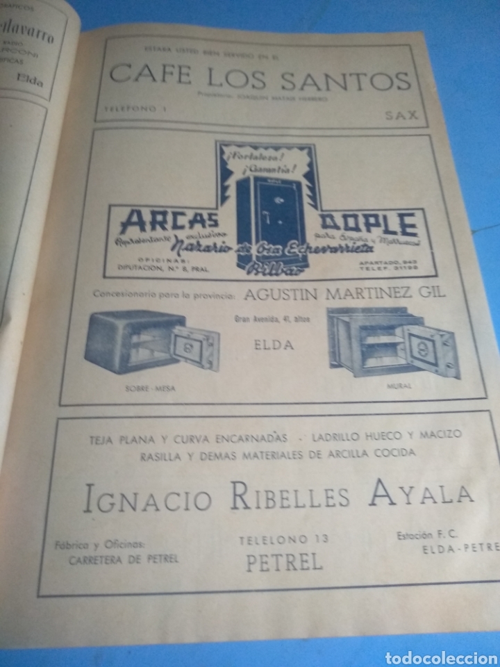 Libros de segunda mano: Libro de fiestas, Moros y Cristianos ELDA A&ntilde;o 1952 - Foto 14