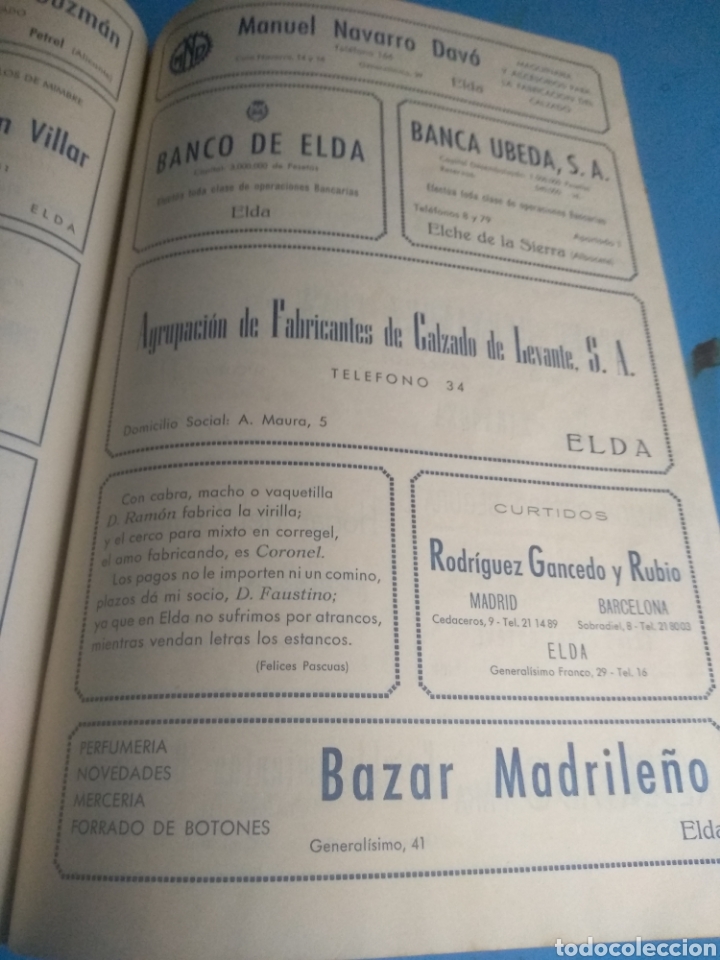 Libros de segunda mano: Libro de fiestas, Moros y Cristianos ELDA A&ntilde;o 1952 - Foto 15