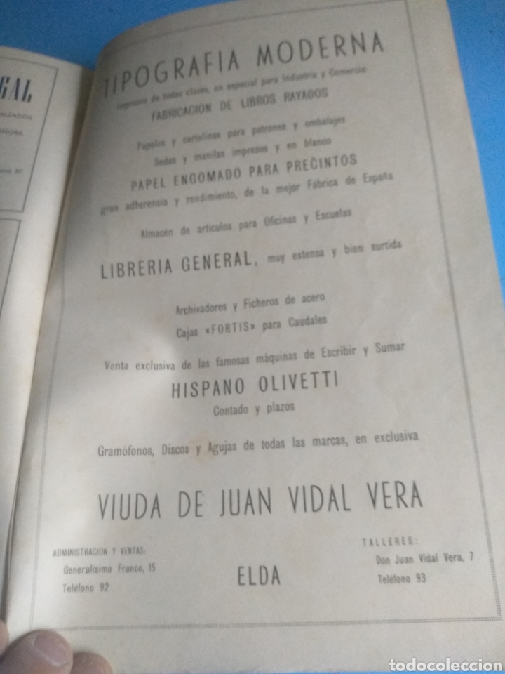 Libros de segunda mano: Libro de fiestas, Moros y Cristianos ELDA A&ntilde;o 1952 - Foto 17