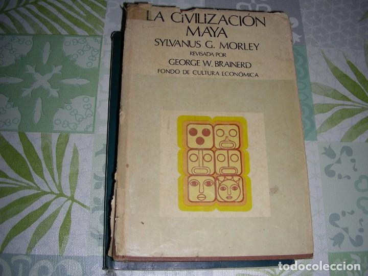 Libros de segunda mano: LA CIVILIZACION MAYA . SYLVANUS G. MORLEY - Foto 1