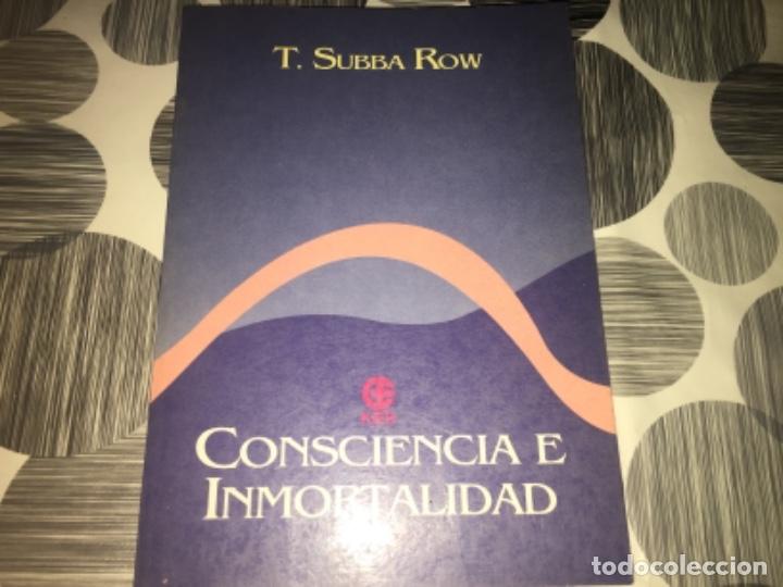 Libros de segunda mano: Consciencia e inmortalidad. T. Subba Row - Foto 1