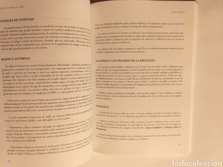 Libros de segunda mano: Directrices editoriales . Valores y criterios de la BBC . . 2007 - Foto 8