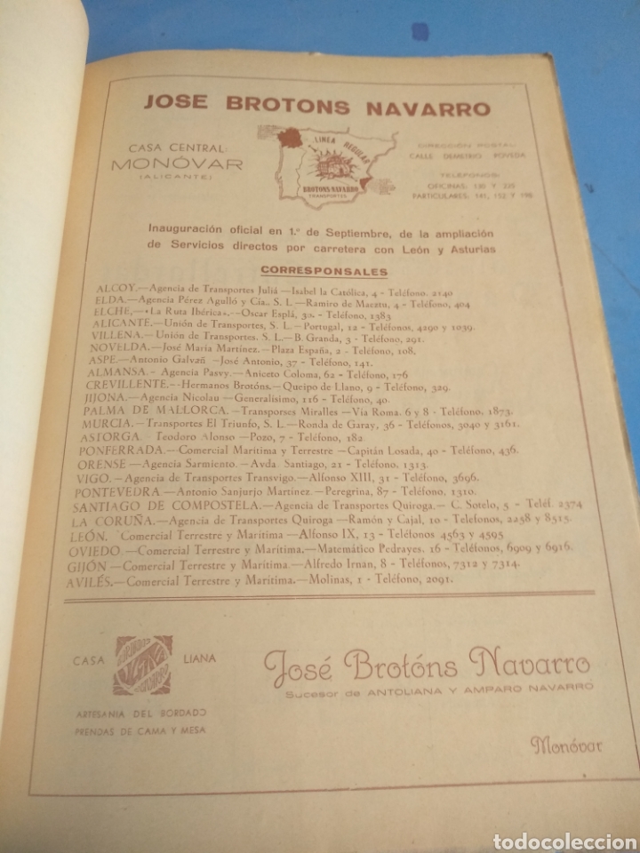 Libros de segunda mano: Libro de fiestas Mon&oacute;var, septiembre 1957 - Foto 8