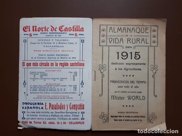 Libros de segunda mano: Vida Rural - Almanaque para 1915 - Foto 2