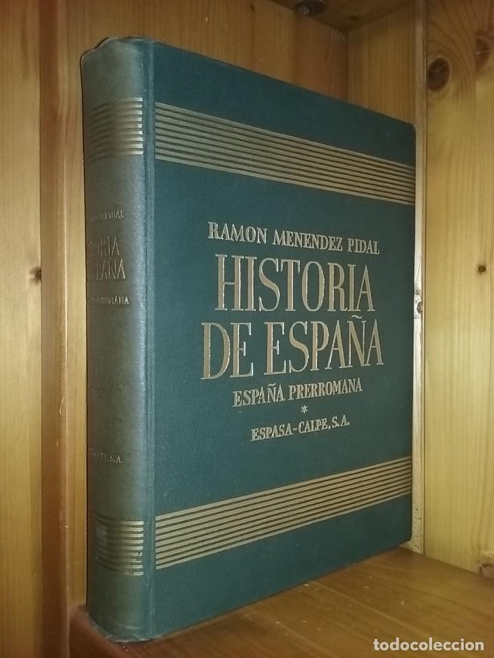 Libri di seconda mano: HISTORIA DE ESPA&Ntilde;A, RAMON MENENDEZ PIDAL, TOMO I VOLUMEN III, ESPA&Ntilde;A PRERROMANA, ESPASA CALPE, 1954