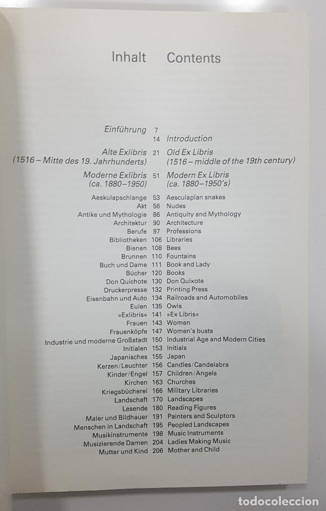 Libros de segunda mano: Sylvia Wolf. Exlibris. 1000 Examples From Five Centuries. 1993 - Foto 8