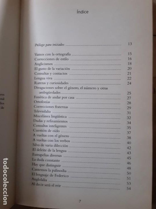 Libros de segunda mano: La lengua viva - Amando de Miguel - La esfera de los libros 2005 - Foto 4