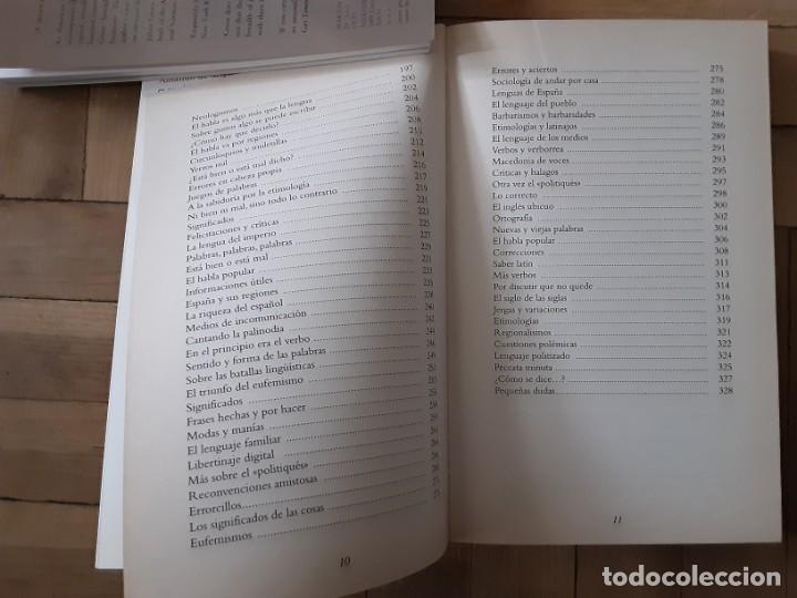 Libros de segunda mano: La lengua viva - Amando de Miguel - La esfera de los libros 2005 - Foto 5
