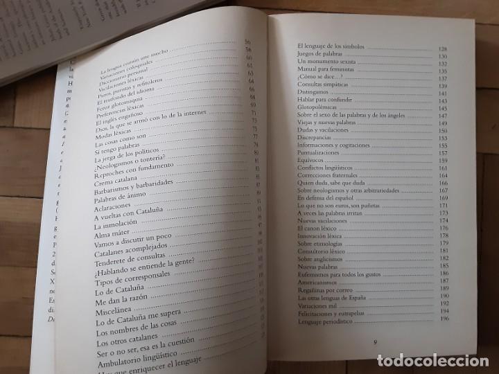 Libros de segunda mano: La lengua viva - Amando de Miguel - La esfera de los libros 2005 - Foto 6
