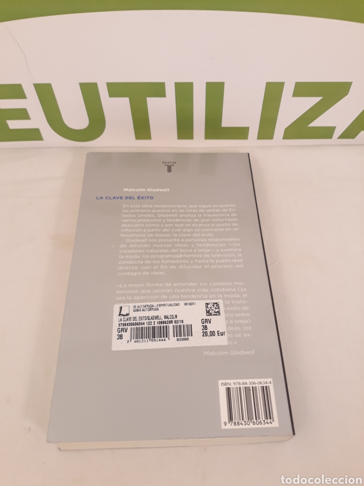 Libros de segunda mano: La clave del exito.Malcolm Gladwell.Taurus. - Foto 2