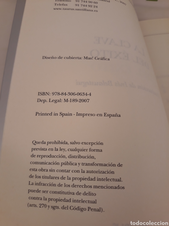 Libros de segunda mano: La clave del exito.Malcolm Gladwell.Taurus. - Foto 4