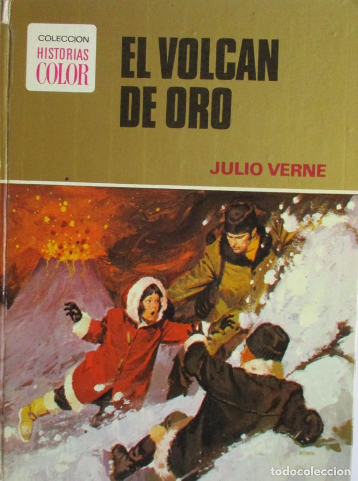 Libros de segunda mano: EL VOLC&Aacute;N DE ORO Julio Verne - Foto 1