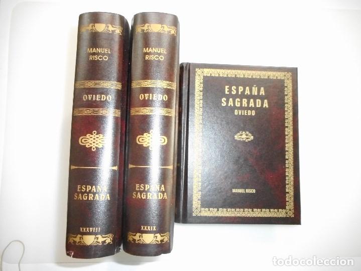 Libros de segunda mano: MANUEL RISCO     Espa&ntilde;a sagrada Oviedo ( 3 Tomos)     Y98827T - Foto 1