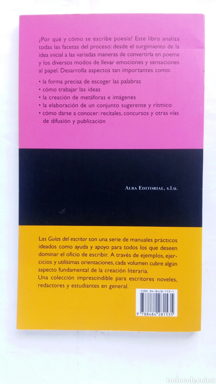 Libros de segunda mano: Escribir poes&iacute;a. Ariel Rivadeneira. - Foto 2