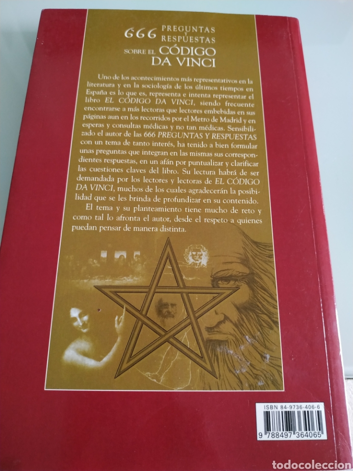Libros de segunda mano: 666 preguntas y respuestas sobre el c&oacute;digo da Vinci - Foto 2